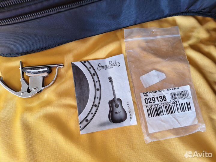 Акустика Simon and Patrick Folk Cedar HG Канада