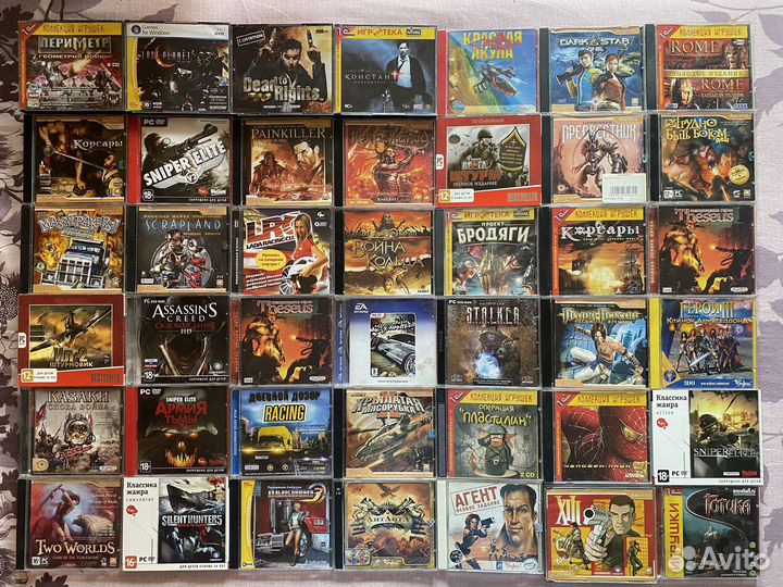 Много компьютерных игр (лицензия)