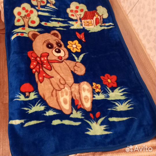 Плед детский теплый