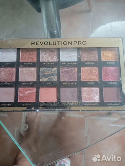 Палетка теней revolution pro
