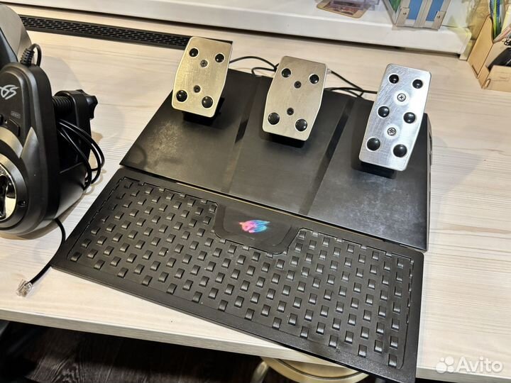 Игровой руль dexp wheelman pro gt