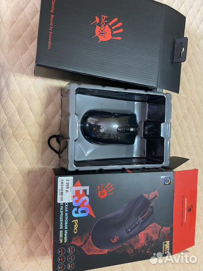 Мышка проводная A4Tech Bloody E39 Pro