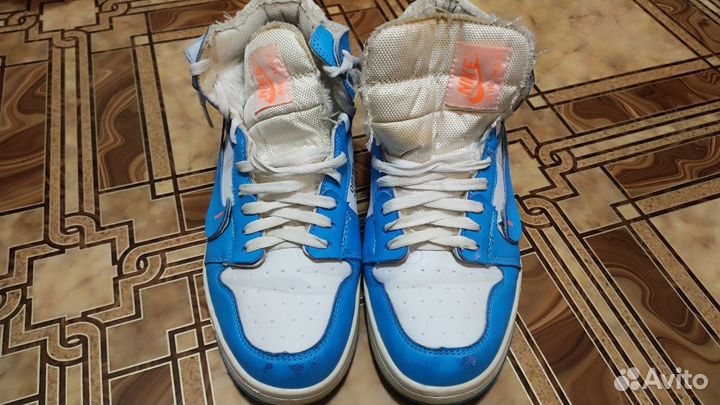 Кроссовки зимние Nike Air Jordan 1 Retro High