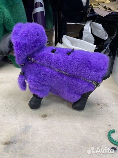 Шубка для собаки норковая