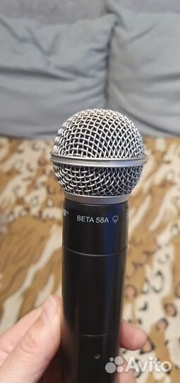 Микрофон Shure pgx beta 58a оригинал