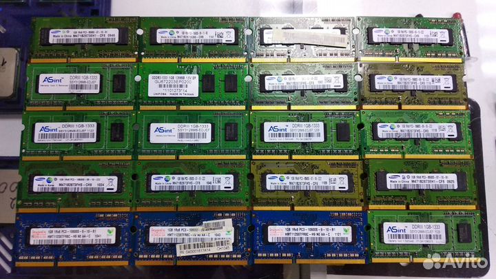 Оперативная память для ноутбука DDR3 1Gb. Опт