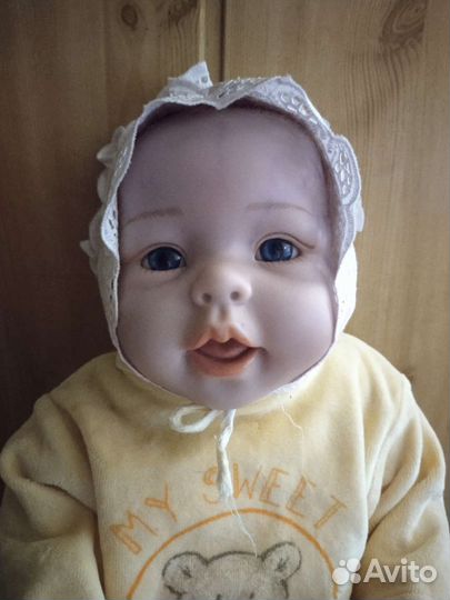 Кукла реборн в коляске