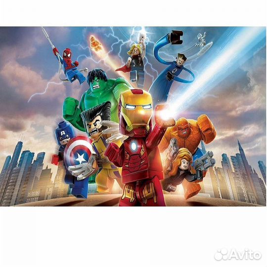PS4 Lego Marvel Avengers Новый