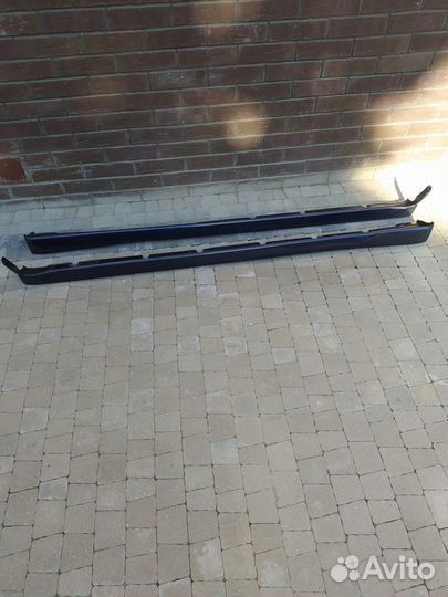 Накладки порогов митсубиси каризма