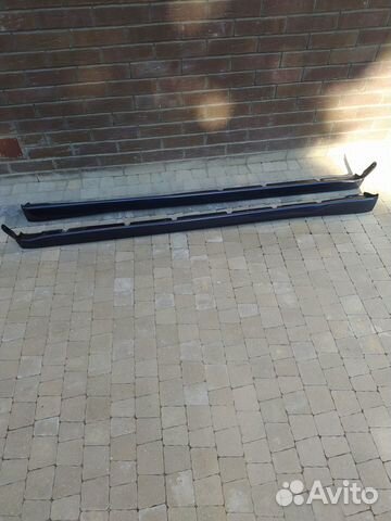 Накладки порогов митсубиси каризма