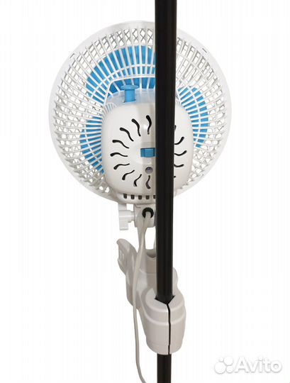 Вентилятор обдува растений Clip Fan 20 Вт