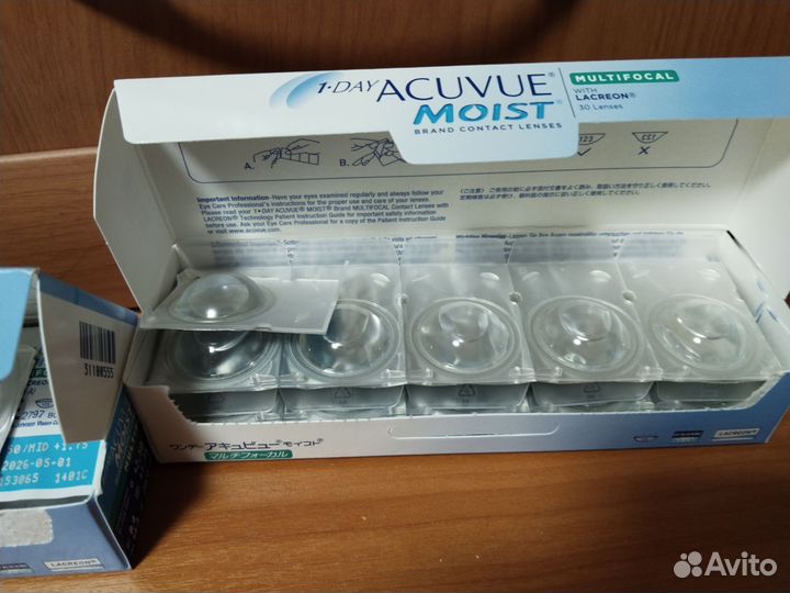 Контактные линзы, однодневные