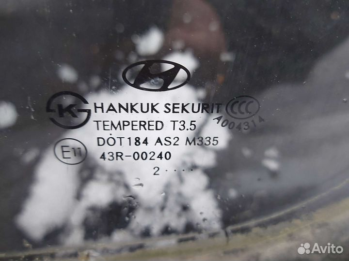 Стекло двери Хендай Н1 Гранд Старекс