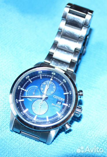 Мужские наручные часы citizen -ECO drive