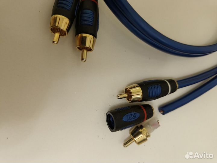 Межблочный кабель 2 rca 2rca ixos