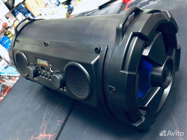 Портативная Bluetooth колонка 1602 Черная