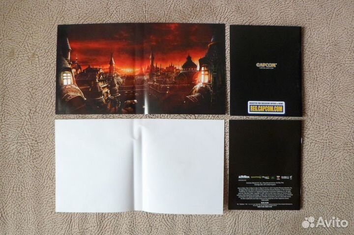 Обложки и мануалы Devil May Cry 4 и MIB PS3