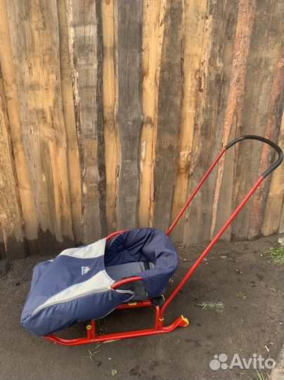 Коляска санки