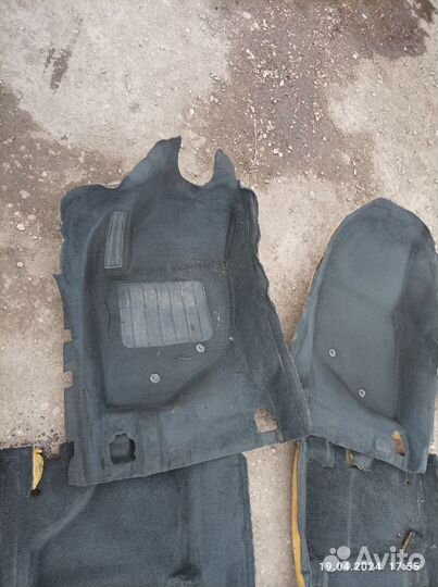 Ковровое покрытие пола вольво s80. 1 комплект