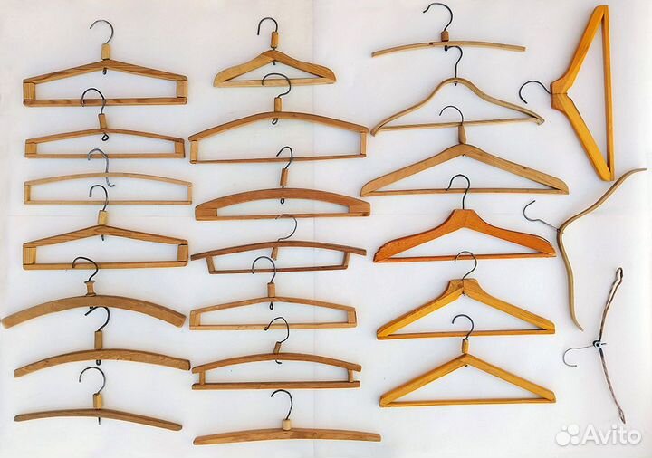 Деревянные плечики,вешалки 1950-60гг. СССР