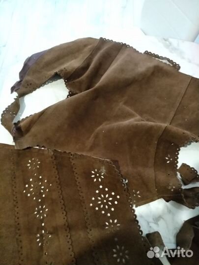 Кусочки замши