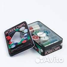 Набор фишек для игры в покер