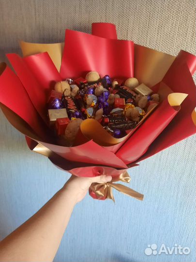 Вкусные съедобные букеты