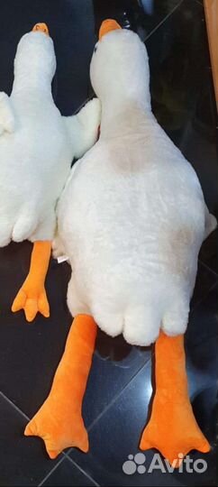 Мягкая игрушка гусь обнимусь 1м80см