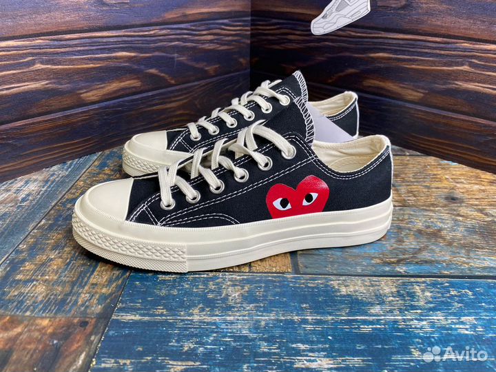 Кеды Converse play comme des garcons