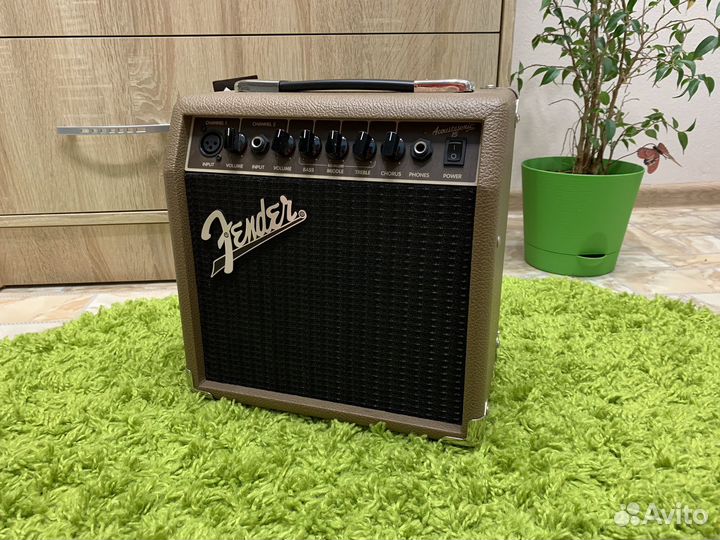 Fender acoustasonic 15 (идеал)