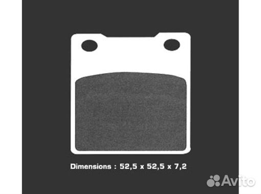 Тормозные колодки Nissin 2P-213NS (327)