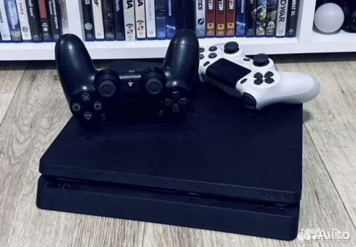 PS4 Slim Playstation 4 sony PS4 PRO + игры MK11