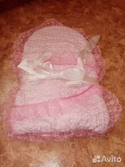 Конверт на выписку для девочки