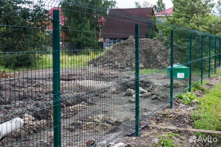 Забор Гиттер 3Д 3 мм. 1.7 метра