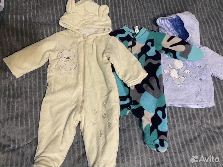 Пакет детских вещей 56-68