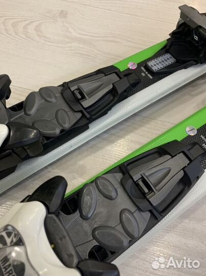 Горные лыжи детские 90см почти новые
