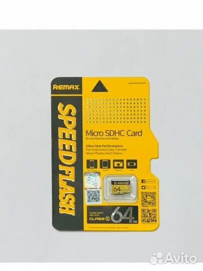 Карта памяти micro sd 64gb