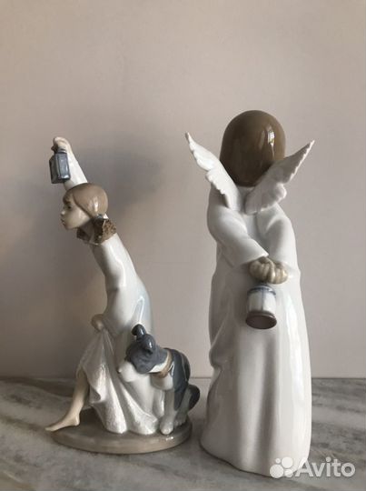 Любопытный ангел Lladro