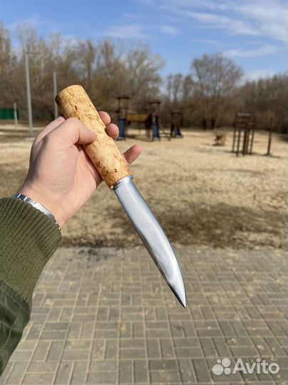 Нож якутский охотничий