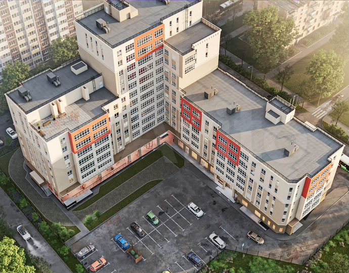 2-к. квартира, 55,9 м², 3/12 эт.