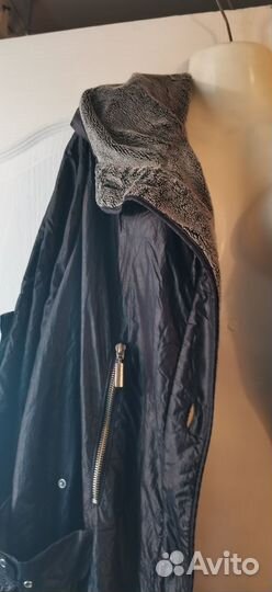 Плащ с утеплением р-р - 52-54