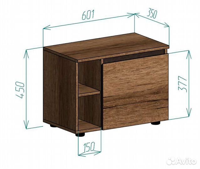 Тумба прикроватная
