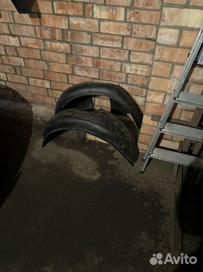 Защита арок кузова golf lll