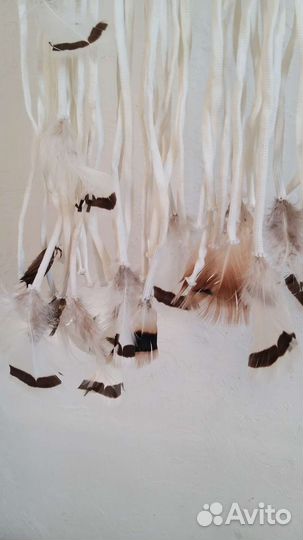 Арка штора макраме бохо