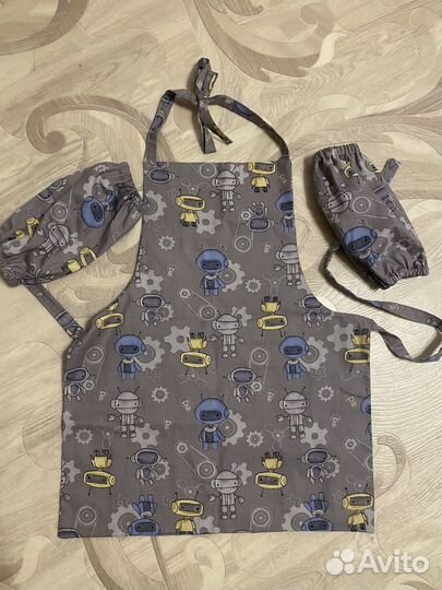 Фартук с нарукавниками детский