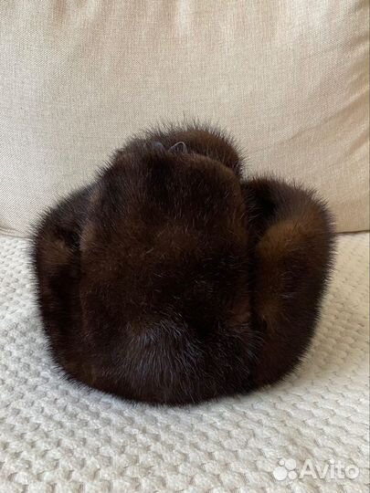 Норковая шапка мужская