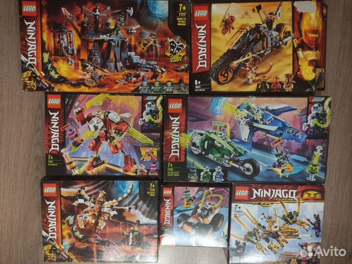 Lego Ninjago наборы