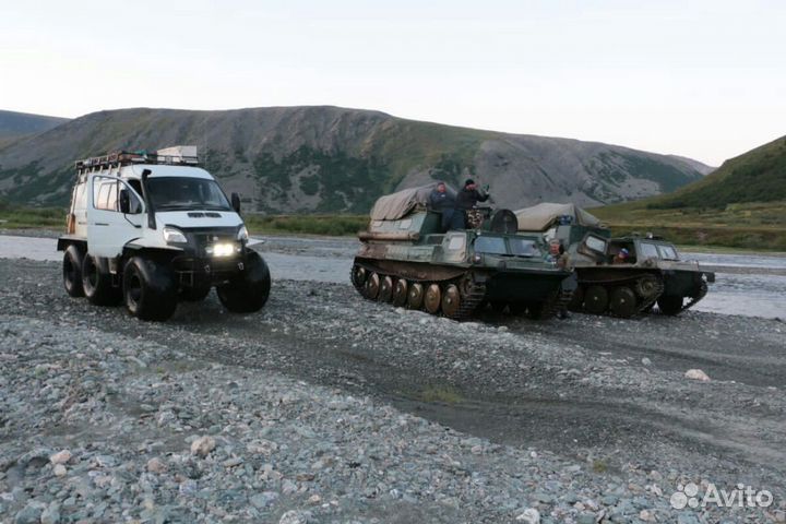 Заброски и выброски на сплав,по Полярному Уралу