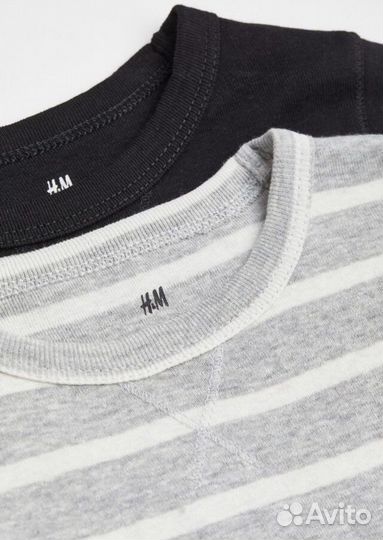 H&M набор новых джемперов лонгсливов