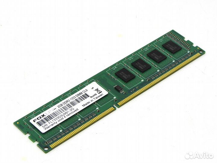 Память foxline DDR3 2Gb